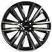Кованые диски 71603 SKILL SL203 24 J10 ET30 6x139.7 78.1 чёрный + полированные спицы под тёмным лако