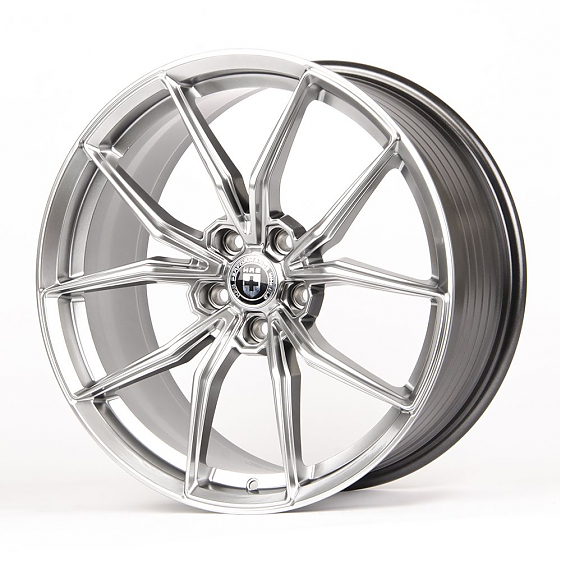Литые диски 80686 HRE LK027-DS204 19 J8.5 ET35 5x112 66,56 серебро тёмное: Фото 5