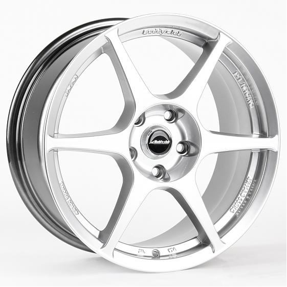 Литые диски 81016 Buddy Club SL043-23522-3 17 J8 ET40 5x114.3 73.1 серебро: Фото 6