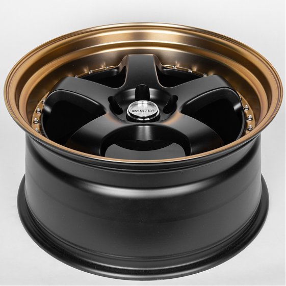 Литые диски 80288 Work JS1091-DS206 19 J9.5 ET22 5x114.3 73.1 чёрный + бронзовый обод: Фото 7