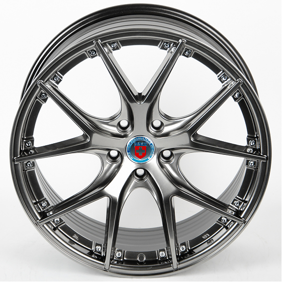 Литые диски 80413 HRE 19938-CT367 19 J8.5 ET35 5x114.3 73.1 серебро тёмное: Фото 3