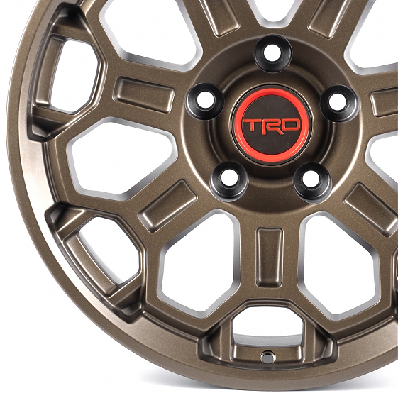 Литые диски 82190 TRD FA672-CT524 20 J9 ET12 5x150 110.1 бронза матовая: Фото 2