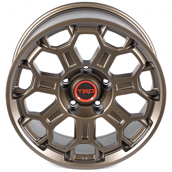 Литые диски 82190 TRD FA672-CT524 20 J9 ET12 5x150 110.1 бронза матовая: Фото 3