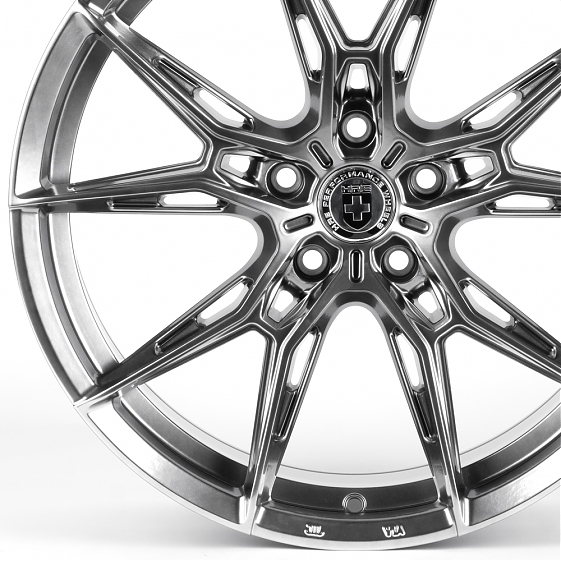 Литые диски 82651 HRE IVF-3487-H3487F 19 J8.5 ET35 5x114.3 73.1 серебро тёмное: Фото 2
