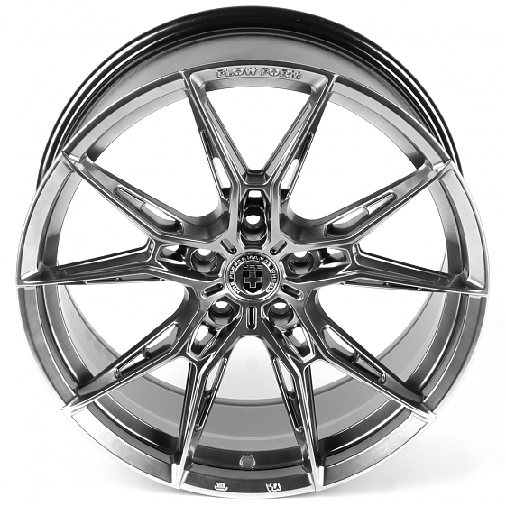 Литые диски 82651 HRE IVF-3487-H3487F 19 J8.5 ET35 5x114.3 73.1 серебро тёмное: Фото 3