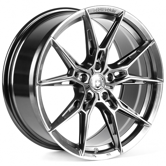 Литые диски 82651 HRE IVF-3487-H3487F 19 J8.5 ET35 5x114.3 73.1 серебро тёмное: Фото 4