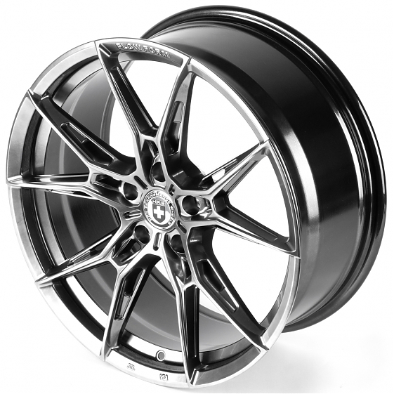 Литые диски 82651 HRE IVF-3487-H3487F 19 J8.5 ET35 5x114.3 73.1 серебро тёмное: Фото 6