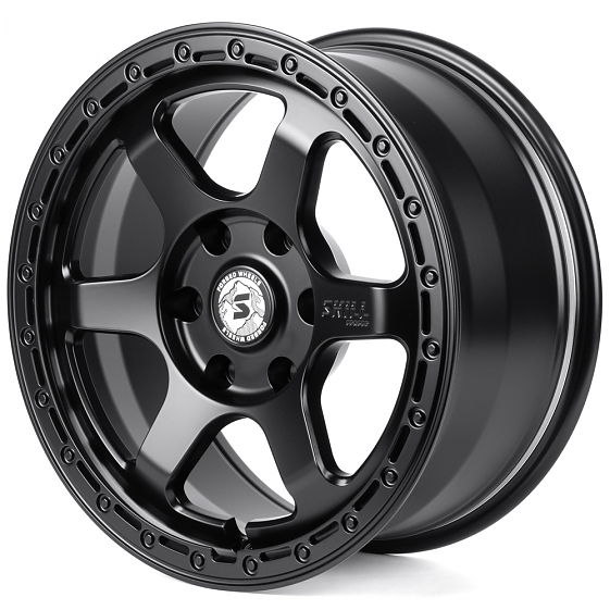 Кованые диски H260122B SKILL SV171-SV420 18 J8.5 ET30 6x139.7 95.1 чёрный матовый: Фото 5
