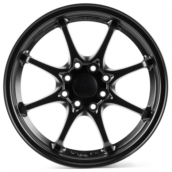 Литые диски 80967 Rays 8306X-CT326 15 J7 ET32 4x100/4x114.3 73.1 чёрный матовый: Фото 1