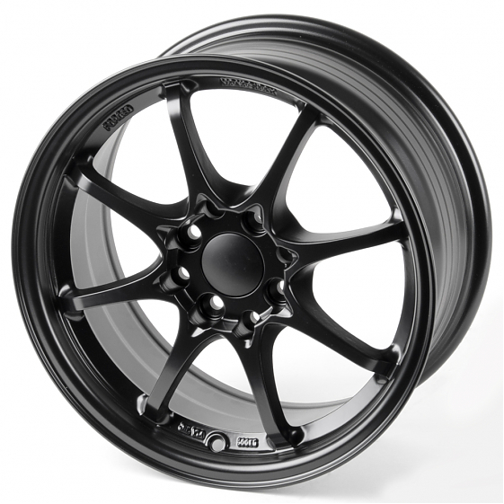 Литые диски 80967 Rays 8306X-CT326 15 J7 ET32 4x100/4x114.3 73.1 чёрный матовый: Фото 5