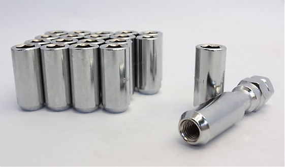 Комплект гаек 20125 Max Guard конус 12x1,5 32mm серебро HEX внутренний: Фото 2