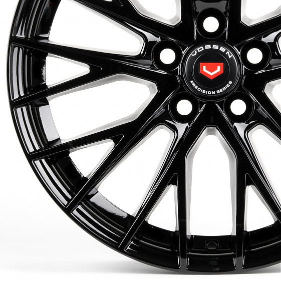 Литые диски 81211 Vossen 2102-CT351 18 J8 ET33 5x114.3 73.1 чёрный глянцевый: Фото 2