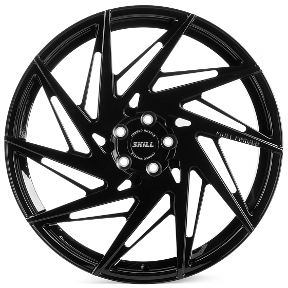 Кованые диски H230901A SKILL SL040 21 J8.5 ET40 5x108 63.4 чёрный: Фото 1