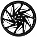 Кованые диски H230901A SKILL SL040 21 J8.5 ET40 5x108 63.4 чёрный