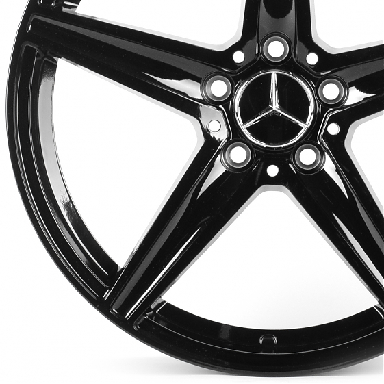 Литые диски 81651 Mercedes-Benz FC0271-SM169 18 J8 ET33 5x112 66.6 чёрный: Фото 2