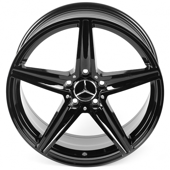 Литые диски 81651 Mercedes-Benz FC0271-SM169 18 J8 ET33 5x112 66.6 чёрный: Фото 3