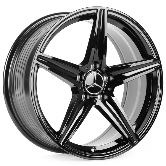 Литые диски 81651 Mercedes-Benz FC0271-SM169 18 J8 ET33 5x112 66.6 чёрный: Фото 4