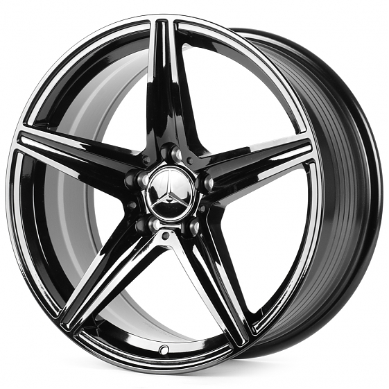 Литые диски 81651 Mercedes-Benz FC0271-SM169 18 J8 ET33 5x112 66.6 чёрный: Фото 5
