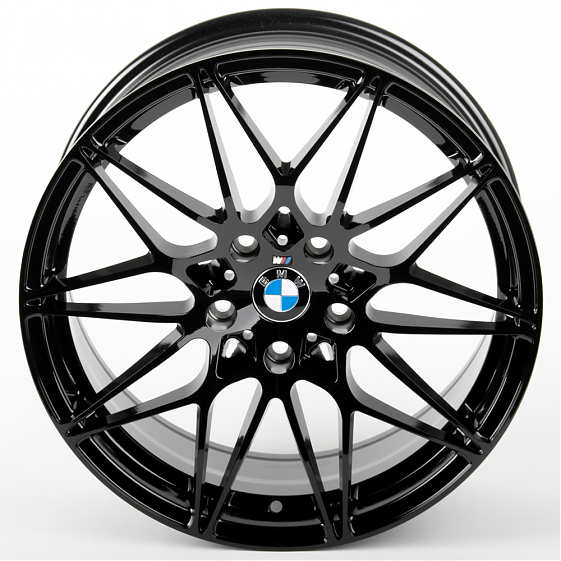 Литые диски 81085 BMW F0231-CS242 18 J8 ET35 5x120 72.6 чёрный глянцевый: Фото 3