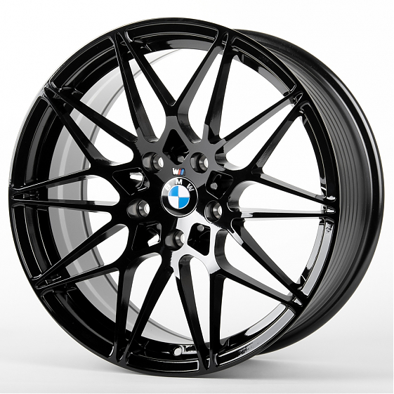 Литые диски 81085 BMW F0231-CS242 18 J8 ET35 5x120 72.6 чёрный глянцевый: Фото 5