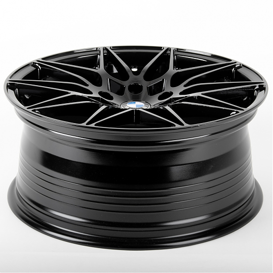 Литые диски 81085 BMW F0231-CS242 18 J8 ET35 5x120 72.6 чёрный глянцевый: Фото 7
