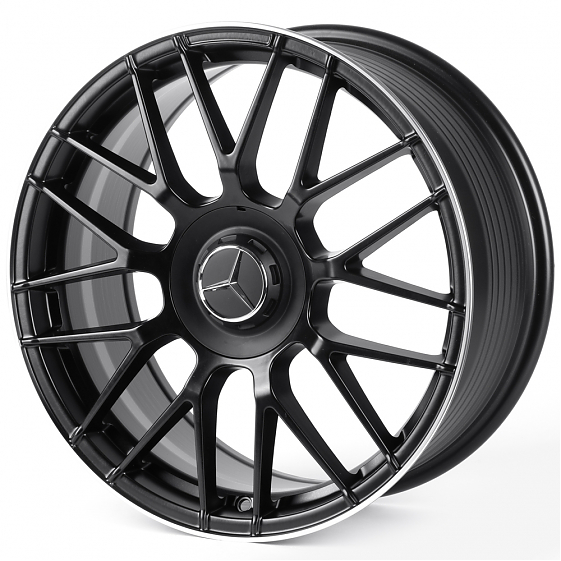 Литые диски 81811 Mercedes-Benz iV-346X-FG565 17 J7.5 ET35 5x112 66.56 чёрный матовый + полированный: Фото 5