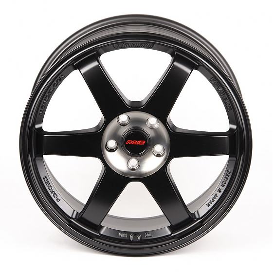 Литые диски 80669 Rays F044-CT355 18 J8.5 ET35 5x112 66,56 чёрный матовый: Фото 3