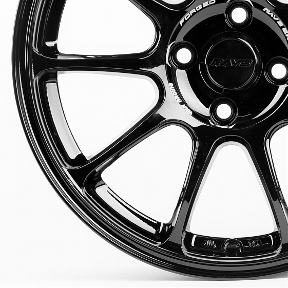 Литые диски 81303 Rays 1136D-DS172 16 J7 ET40 4x100 73.1 чёрный: Фото 3