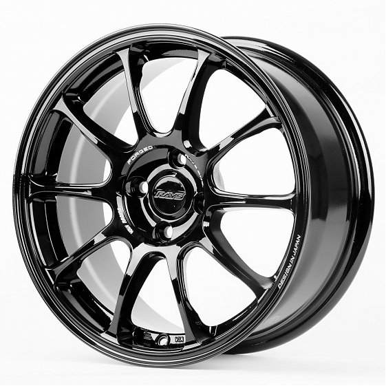 Литые диски 81303 Rays 1136D-DS172 16 J7 ET40 4x100 73.1 чёрный: Фото 7