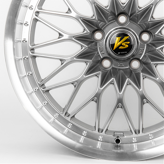 Литые диски 80401 Work ZT912-FG454 19 J8.5 ET35 5x114.3 73.1 серебро тёмное: Фото 2
