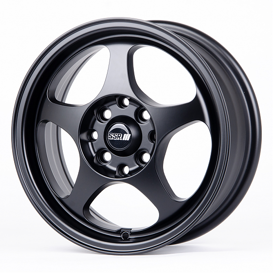 Литые диски 80734 SSR 1543-SK123 14 J5.5 ET35 4x114.3/4x100 73.1 чёрный матовый: Фото 4