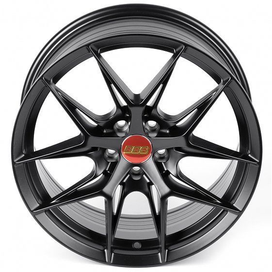 Литые диски 82482 BBS XF016 17 J7.5 ET35 5x100 73.1 чёрный матовый: Фото 3
