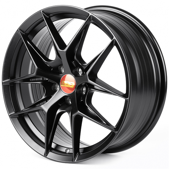 Литые диски 82482 BBS XF016 17 J7.5 ET35 5x100 73.1 чёрный матовый: Фото 5