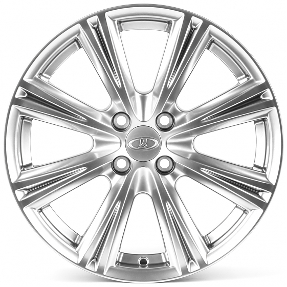 Литые диски 82386 Lada iV1279 16 J6.5 ET35 4x98 58.6 серебро тёмное: Фото 1
