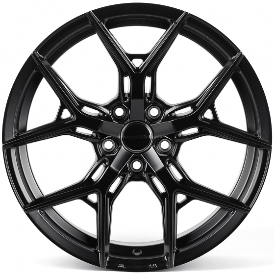 Литые диски 82125 Vossen YXL6008-FG579 18 J8 ET35 5x114.3 73.1 чёрный матовый: Фото 1