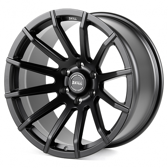 Кованые диски H251129S SKILL SV931-SK335 20 J10 ET-10 6x139.7 77.8 чёрный матовый: Фото 5