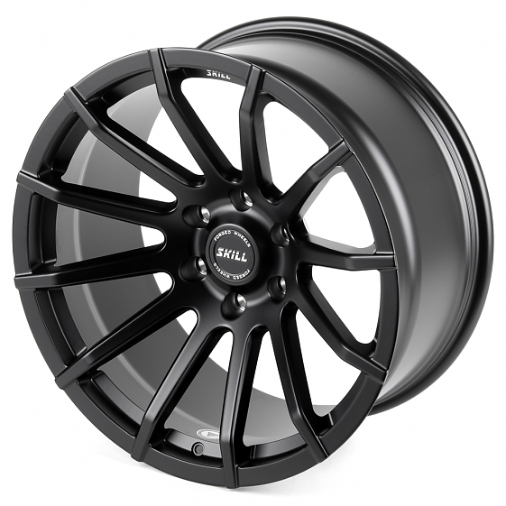 Кованые диски H251129S SKILL SV931-SK335 20 J10 ET-10 6x139.7 77.8 чёрный матовый: Фото 6