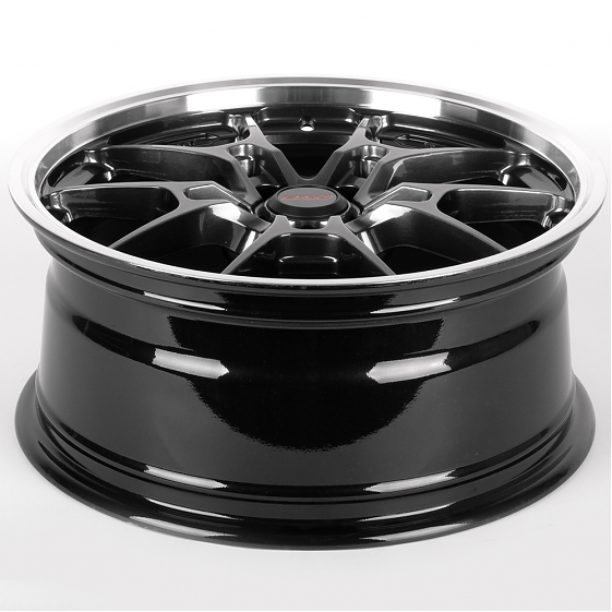 Литые диски 81897 Rays iV-026-DS315 17 J7.5 ET35 5x112 66.56 графит матовый + полированный обод: Фото 7