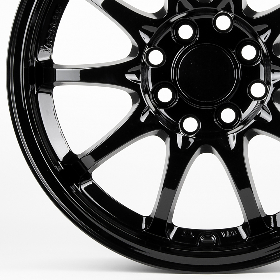 Литые диски 81266 Rays 1345D-DS216 15 J6.5 ET40 4x100/4x114.3 73.1 чёрный: Фото 2