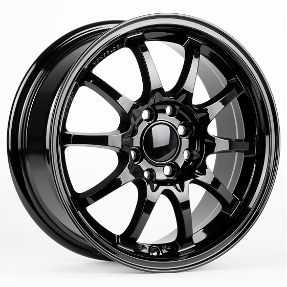Литые диски 81266 Rays 1345D-DS216 15 J6.5 ET40 4x100/4x114.3 73.1 чёрный: Фото 4