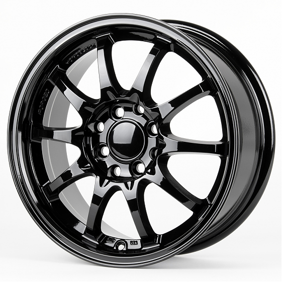 Литые диски 81266 Rays 1345D-DS216 15 J6.5 ET40 4x100/4x114.3 73.1 чёрный: Фото 5