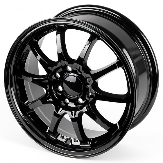 Литые диски 81266 Rays 1345D-DS216 15 J6.5 ET40 4x100/4x114.3 73.1 чёрный: Фото 6
