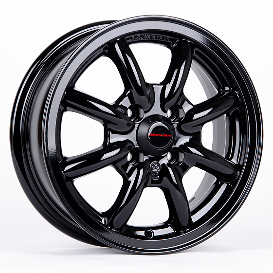 Литые диски 80753 Watanabe 2629-CS202 14 J5.5 ET40 4x100 60.1 чёрный глянцевый: Фото 4