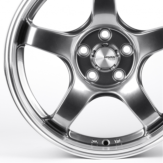 Литые диски 82478 Advan 166203 16 J7 ET35 5x100 73.1 серебро тёмное + полированный обод: Фото 2