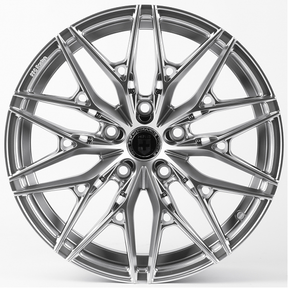 Литые диски 81775 HRE FC003-FG564 17 J7 ET35 5x120 72.6 серебро тёмное: Фото 1