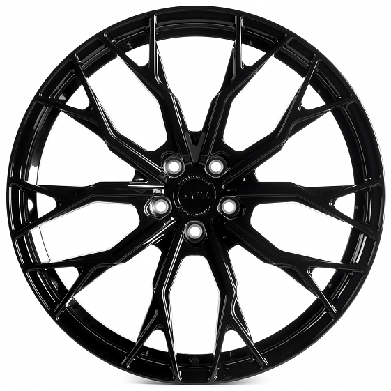 Кованые диски H240601SF SKILL SL723-CS427 21 J9 ET24 5x112 66.6 чёрный глянцевый: Фото 1