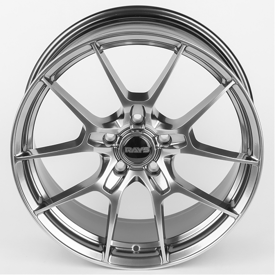 Литые диски 80379 Rays WC001-SK163 18 J8 ET40 5x108 73.1 серебро тёмное: Фото 3