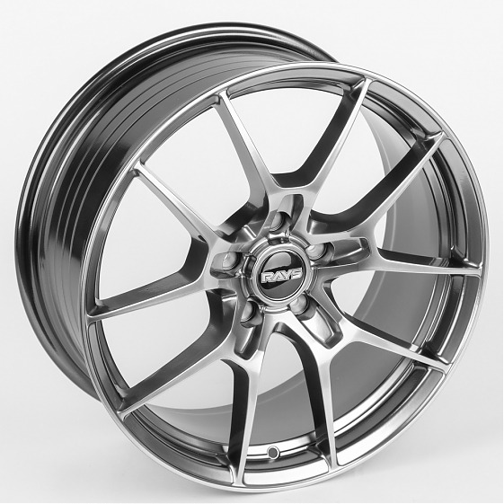 Литые диски 80379 Rays WC001-SK163 18 J8 ET40 5x108 73.1 серебро тёмное: Фото 5
