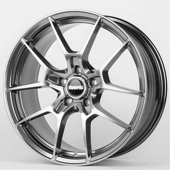 Литые диски 80379 Rays WC001-SK163 18 J8 ET40 5x108 73.1 серебро тёмное: Фото 6