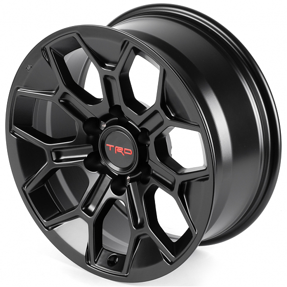 Литые диски 82653 TRD IVF-3015 18 J8 ET15 6x139.7 106.1 чёрный матовый: Фото 6